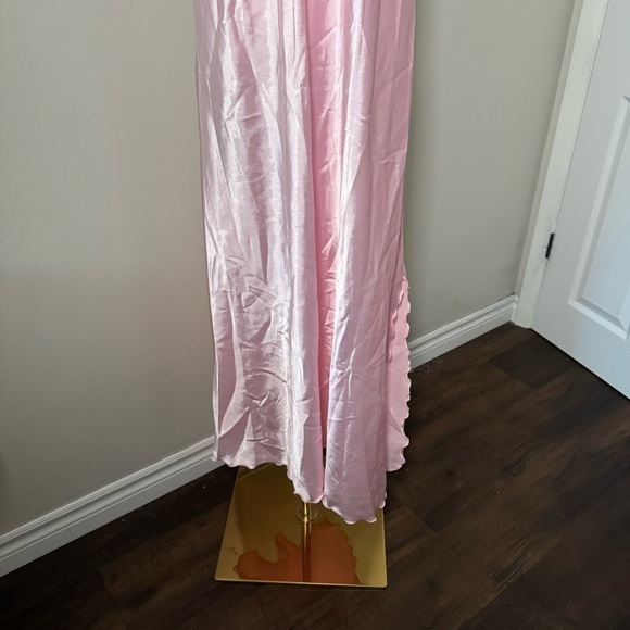 Vintage glamourous old Hollywood satin slip dress nightie XXL - Picture 3 of 8